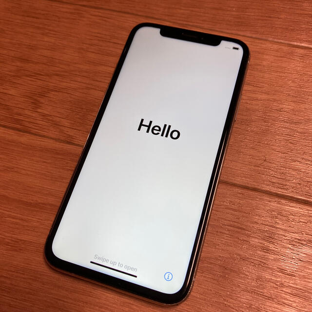 iPhone X 256GB ホワイト SIMロック解除済-