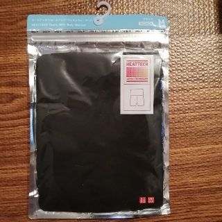 ユニクロ(UNIQLO)の未使用品　ユニクロヒートテックショートパンツウエストウォーマー黒Mサイズ(その他)