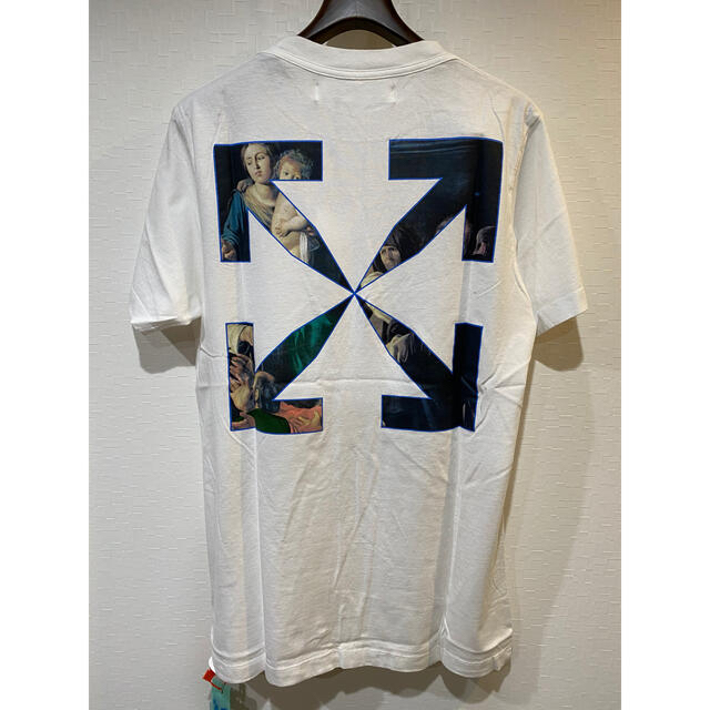 WHITE CARAVAGGIO PAINTING S/S T-SHIRT