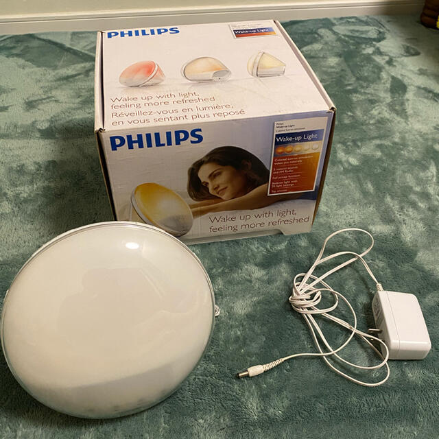 PHILIPS(フィリップス)のフィリップス Philips HF3520　ウェイクアップライト インテリア/住まい/日用品のインテリア小物(置時計)の商品写真