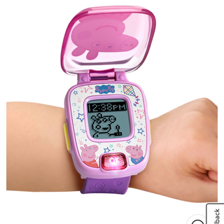 新品　Peppa Pig 英語　数のお勉強　腕時計　おもちゃ(キャラクターグッズ)