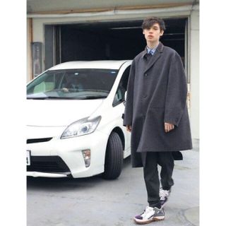 カラー(kolor)のkolor 19aw アシンメトリーコート(ステンカラーコート)