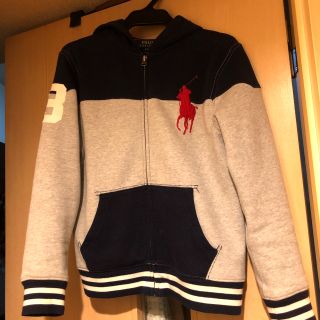 ラルフローレン(Ralph Lauren)の【美品】ラルフローレン 裏起毛パーカー 150(カーディガン)