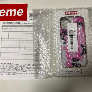 シュプリーム(Supreme)の Supreme  iPhone11PRO アイフォンケース ピンクカモ(iPhoneケース)