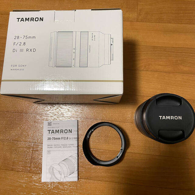 【★安心の定価販売★】 TAMRON - F/2.8 28-75mm タムロン maron様専用 レンズ(ズーム)