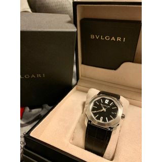 ブルガリ(BVLGARI)のBVLGARI オクト ソロテンポ ブルガリ 自動巻 腕時計 クロコ革ベルト(腕時計(アナログ))