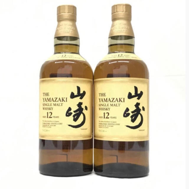 正規品 700ml サントリー山崎12年 100周年記念ボトル ・山崎12年 未 ...