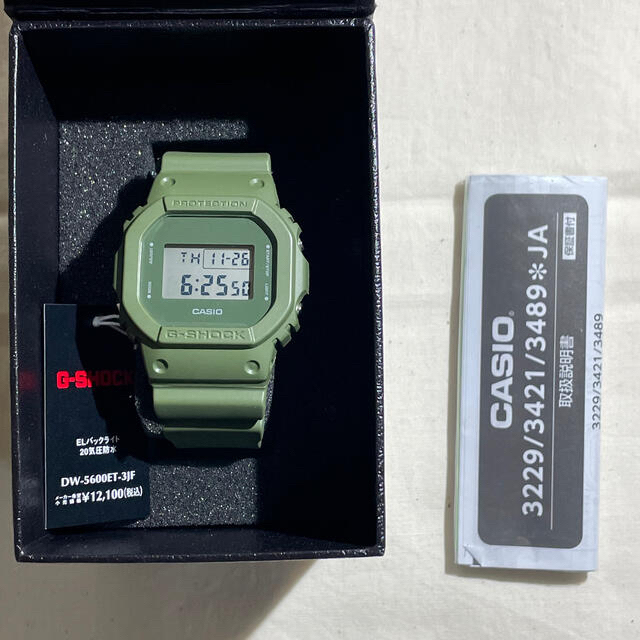 G-SHOCK(ジーショック)の【新品・未使用】 G-SHOCK DW-5600ET-3JF メンズの時計(腕時計(デジタル))の商品写真