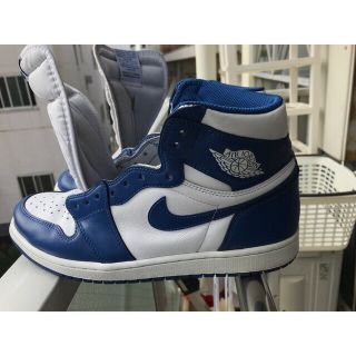 ナイキ(NIKE)のJORDAN1 Storm Blue(スニーカー)