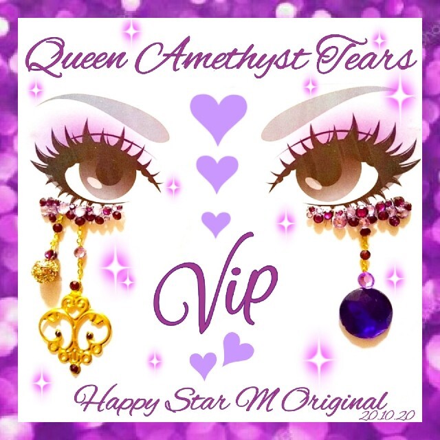 ❤VIP品★Queen Amethyst Tears★partyまつげ クィーン