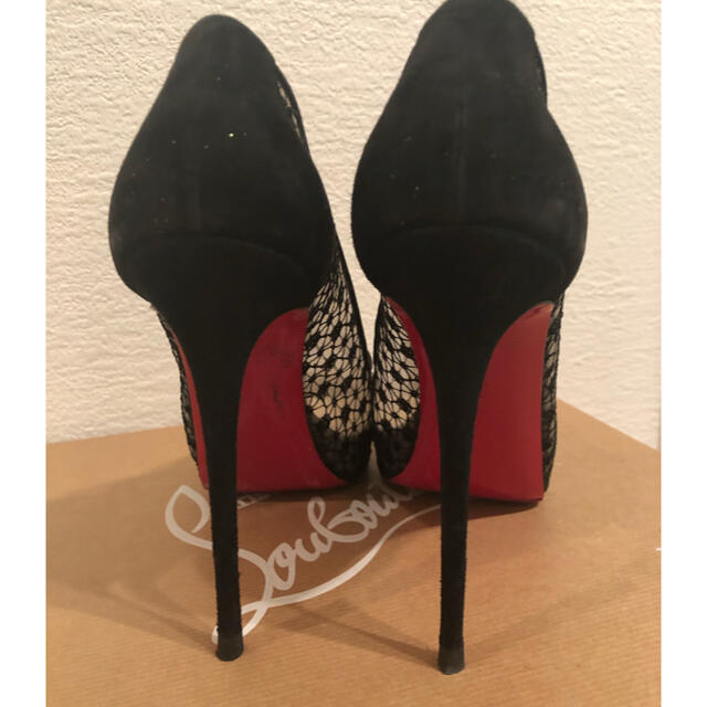 Christian Louboutin(クリスチャンルブタン)のchristian louboutin レースのヒール レディースの靴/シューズ(ハイヒール/パンプス)の商品写真
