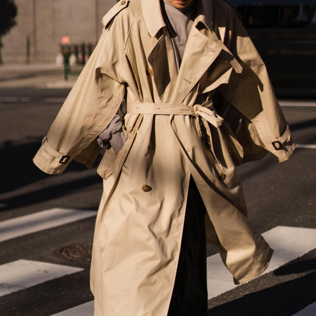stein double shade trench coat   メンズのジャケット/アウター(トレンチコート)の商品写真