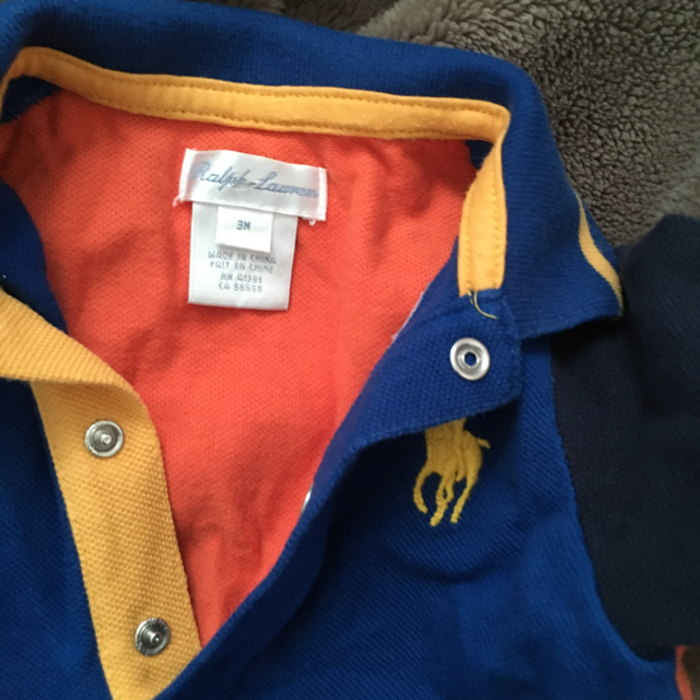 POLO RALPH LAUREN(ポロラルフローレン)のラルフローレン3M キッズ/ベビー/マタニティのベビー服(~85cm)(ロンパース)の商品写真