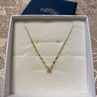 ジュエリーツツミ(JEWELRY TSUTSUMI)のロイヤルミルクティー様　専用　ツツミ　18Kネックレス　ダイヤモンド(ネックレス)