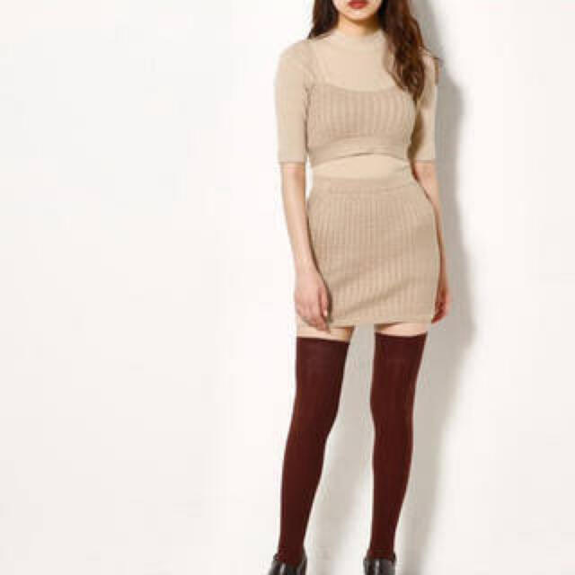 SLY ニットセットアップ(beige)