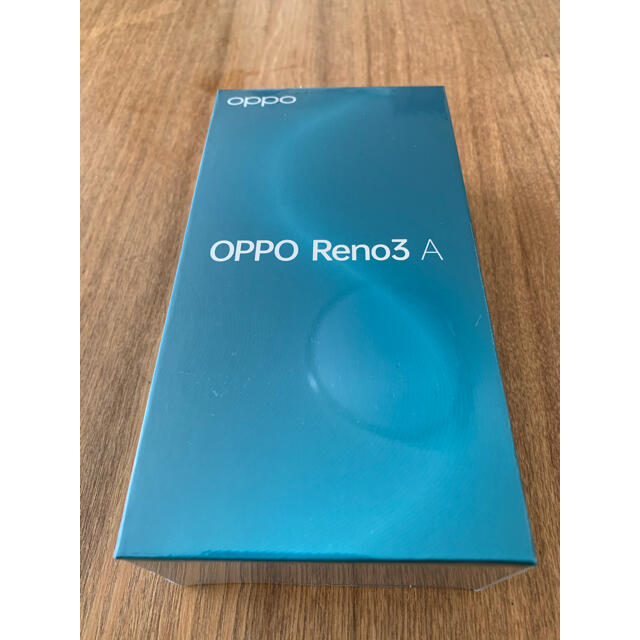 【新品未使用】OPPO Reno3 A ホワイト SIMロック解除手続済