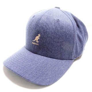 カンゴール(KANGOL)の[Kangol]ウールフレックスフィットベースボール　デニム(キャップ)