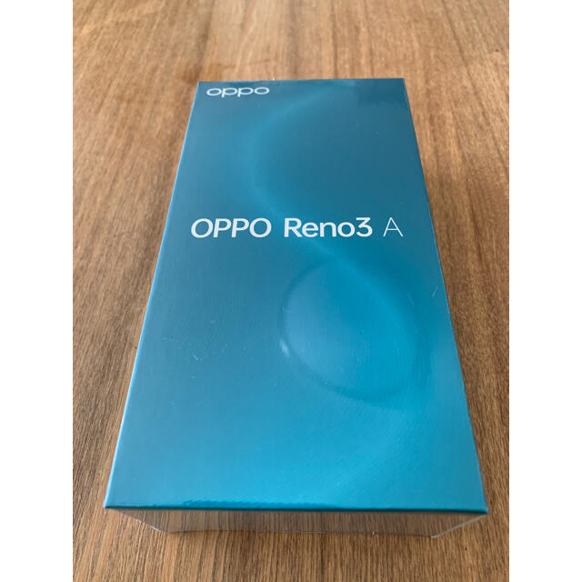 【新品未開封】OPPO RENO3 A ホワイト simロック解除手続済