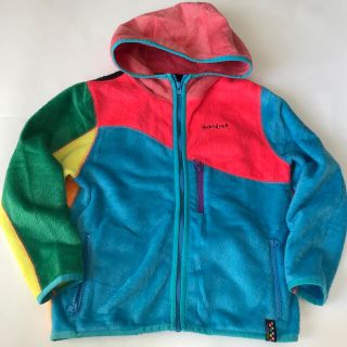 クイックシルバー(QUIKSILVER)のQUIKSLVER クイックシルバー カラフル　ふわふわパーカー　120(ジャケット/上着)