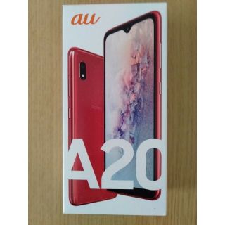 Galaxy A20 レッド(スマートフォン本体)