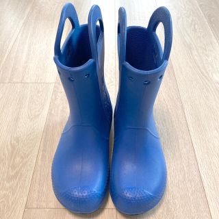 クロックス(crocs)のクロックス　ハンドルイットレインブーツキッズ　J2(20センチ) ブルー(長靴/レインシューズ)