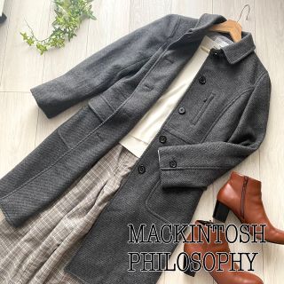 マッキントッシュフィロソフィー(MACKINTOSH PHILOSOPHY)のizz様専用【マッキントッシュフィロソフィー】アンゴラ混ウール(羊毛)(ロングコート)