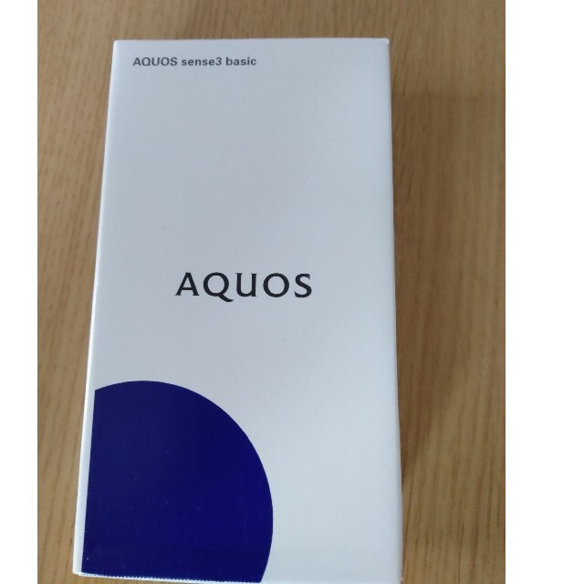 AQUOS(アクオス)のAQUOS sense3 basic Black スマホ/家電/カメラのスマートフォン/携帯電話(スマートフォン本体)の商品写真