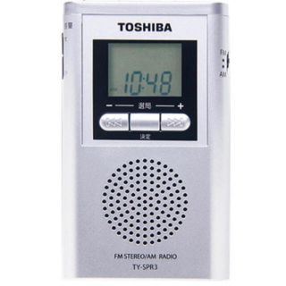 トウシバ(東芝)のTY-SPR3 / TOSHIBA AM/FMラジオ ワイドFM対応(ラジオ)