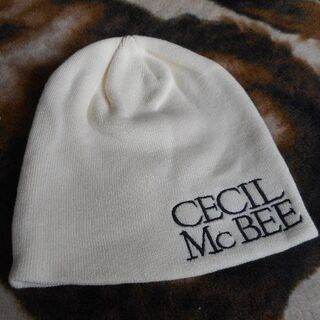 セシルマクビー(CECIL McBEE)の新品未使用＊CECIL McBEE・ｾｼﾙﾏｸﾋﾞｰ＊ニット帽（F）　(ニット帽/ビーニー)