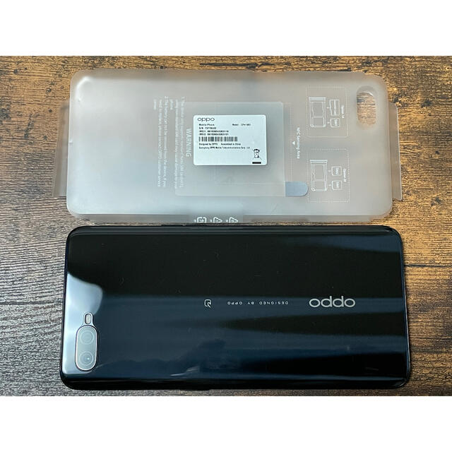 【新品未使用】OPPO Reno A 128GB ブラック 版 SIMフリー