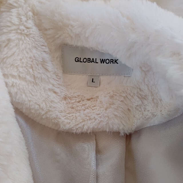 GLOBAL WORK(グローバルワーク)のGLOBAL WORK ファーコート レディースのジャケット/アウター(毛皮/ファーコート)の商品写真