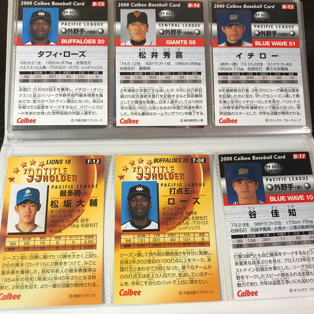 【希少】プロ野球チップス2000 松井、イチロー松坂、新庄　他 エンタメ/ホビーのタレントグッズ(スポーツ選手)の商品写真