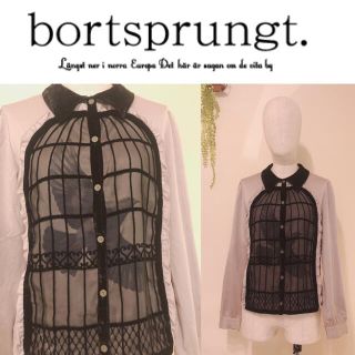 ボシュプルメット(bortsprungt)の【bortsprungt.】鳥かごモチーフブラウス(シャツ/ブラウス(長袖/七分))