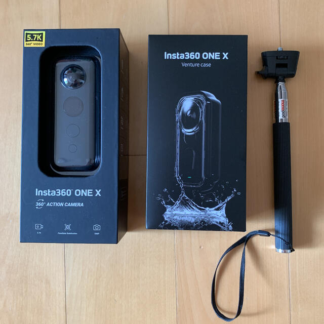 アクションカメラ Insta360 one X  防水ケース（未開封）