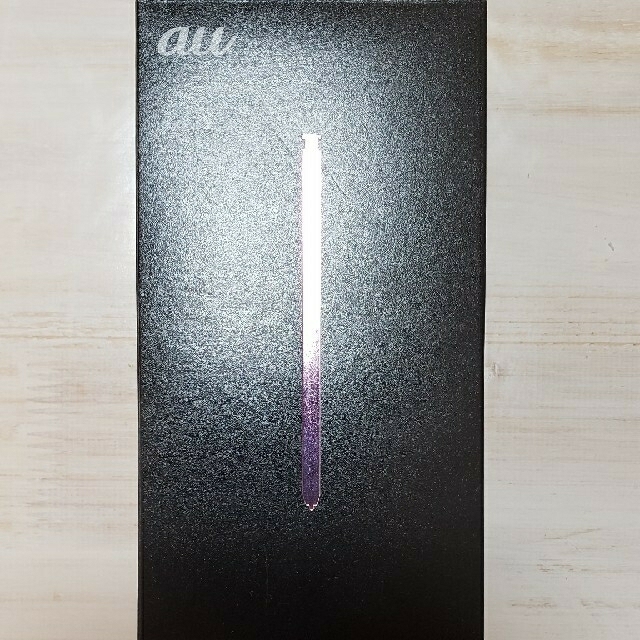 値下げ Galaxynote9 ラベンダー au 美品 simロック解除済