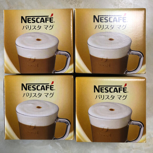 ネスカフェバリスタマグカップ４個セット インテリア/住まい/日用品のキッチン/食器(グラス/カップ)の商品写真