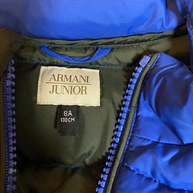 ARMANI JUNIOR(アルマーニ ジュニア)のARMANIダウンジャケット キッズ/ベビー/マタニティのキッズ服男の子用(90cm~)(ジャケット/上着)の商品写真