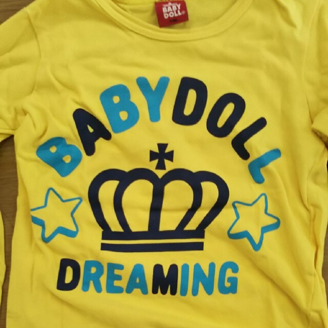 BABYDOLL(ベビードール)のBABY DOLL Tシャツ 110サイズ 男女兼用 キッズ/ベビー/マタニティのキッズ服男の子用(90cm~)(Tシャツ/カットソー)の商品写真