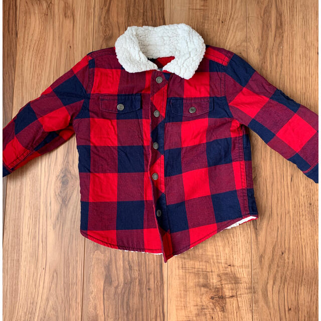 babyGAP(ベビーギャップ)のbaby GAP ボアアウター キッズ/ベビー/マタニティのキッズ服男の子用(90cm~)(コート)の商品写真