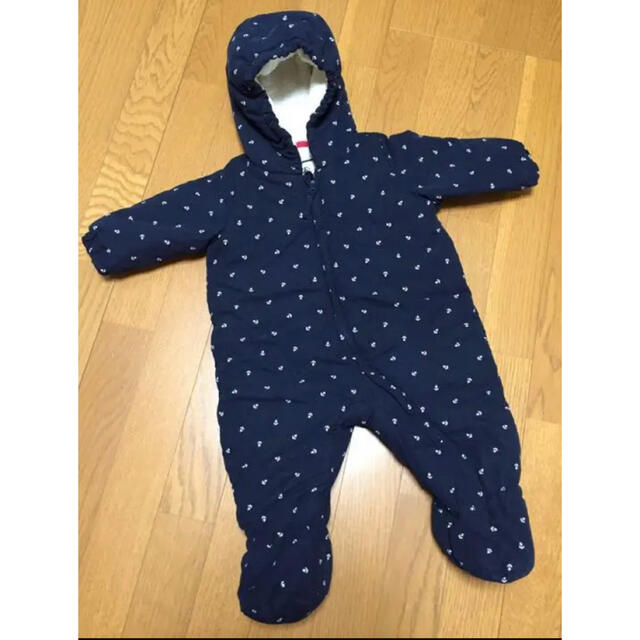 ★美品★プチバトー　真冬ジャンプスーツ　12m