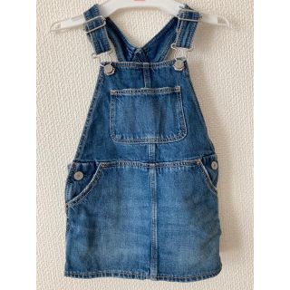 ベビーギャップ(babyGAP)のbaby gap ジャンパースカート　デニム(ワンピース)