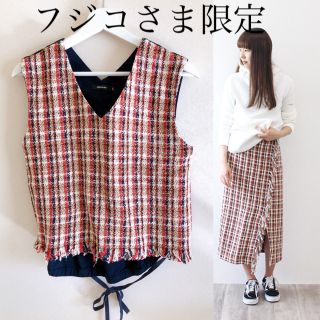 ドレスレイブ(DRESSLAVE)のDRESSLAVEセットアップ美品(ひざ丈スカート)