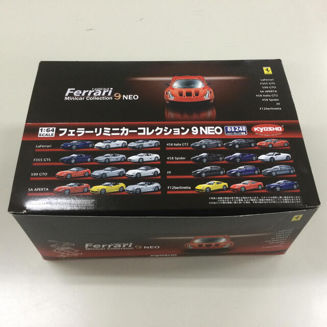 京商1/64フェラーリミニカーコレクション9NEO　大箱20台入り エンタメ/ホビーのおもちゃ/ぬいぐるみ(ミニカー)の商品写真