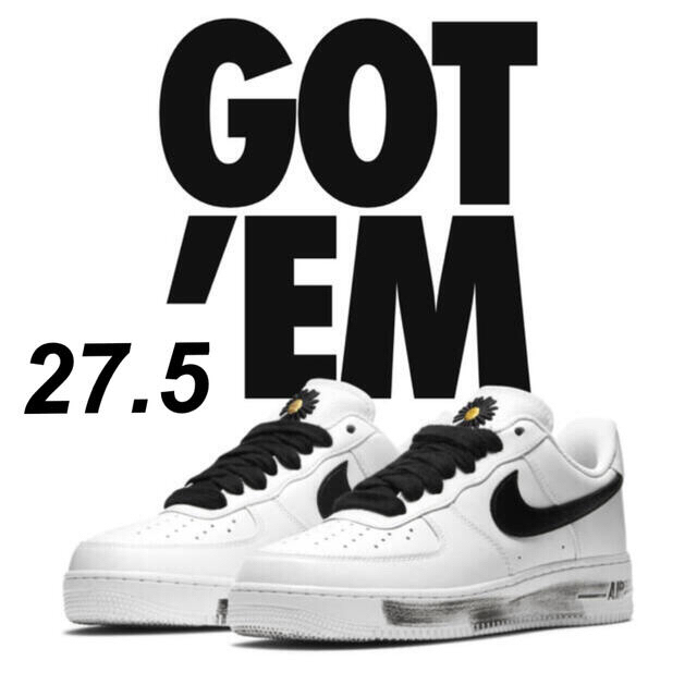 日本限定 PEACEMINUSONE - NIKE×G-DRAGON AIR FORCE1 '07