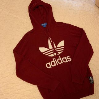 アディダス(adidas)のアディダス　ニット　パーカー(ニット/セーター)