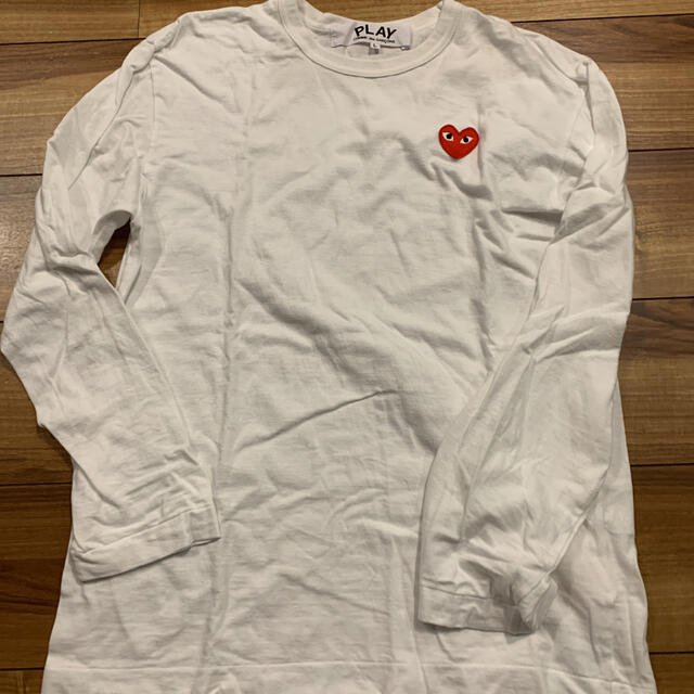 COMME des GARCONS(コムデギャルソン)のプレイ ギャルソン ブラック、白セット  メンズのトップス(Tシャツ/カットソー(七分/長袖))の商品写真