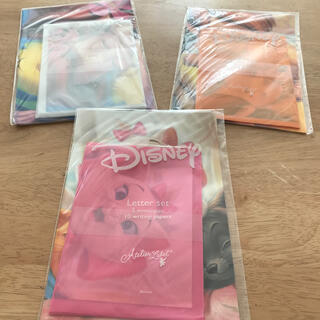 ディズニー(Disney)のディズニーレターセット×3セット(vol3）(カード/レター/ラッピング)