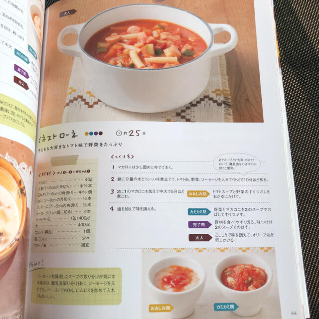 おとなごはんと一緒に作るあかちゃんごはん : 離乳食編 エンタメ/ホビーの本(住まい/暮らし/子育て)の商品写真