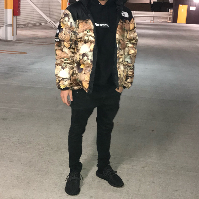 supreme the north face ヌプシ枯葉 supreme the north face ヌプシ枯葉