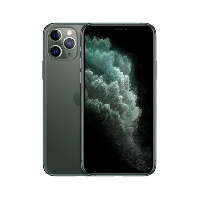 iPhone 11 Pro ミッドナイトグリーン 64GB SIMフリー - スマートフォン本体 iPhone 11 Pro ミッドナイトグリーン 64GB SIMフリー - スマートフォン本体